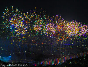 Fireworks – Acueducto de los Arcos – Queretaro, MX